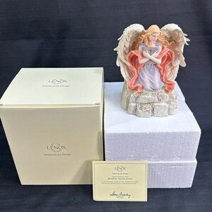 Lenox Mindful Prayer Angel Figure